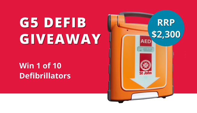 Shocktober Defibrillator Giveaway